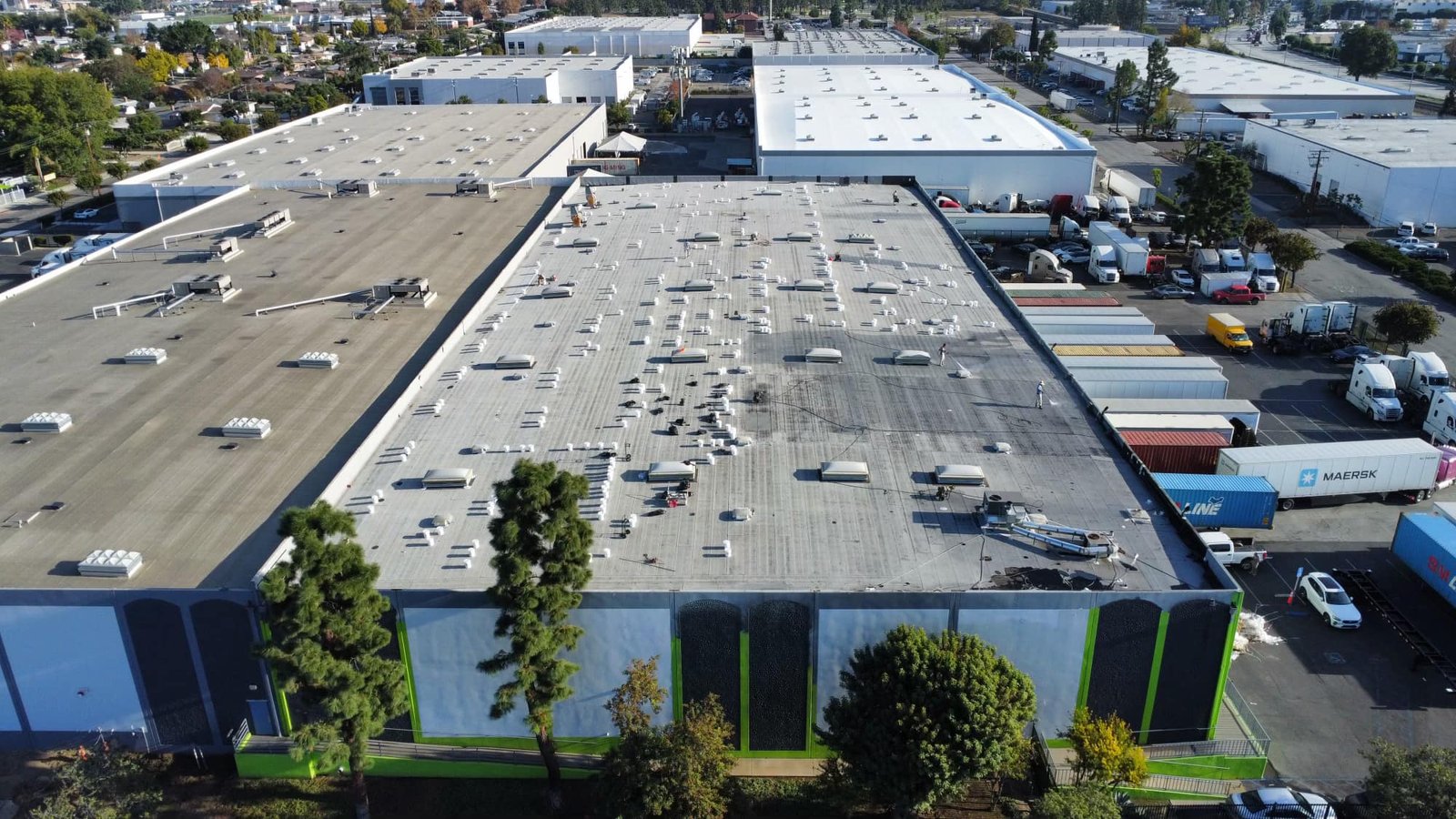 Before roof coatings